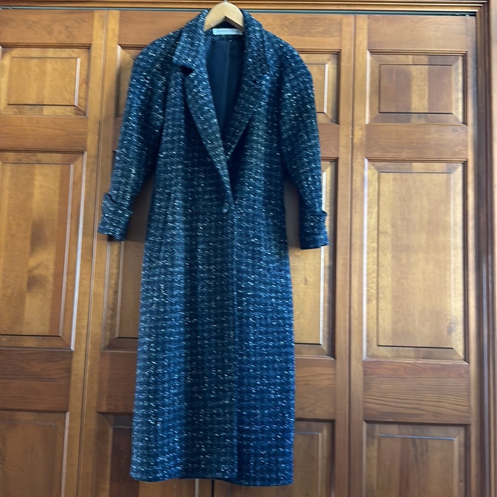Larry Levine Wool Blend Coat - Picture 8 of 8